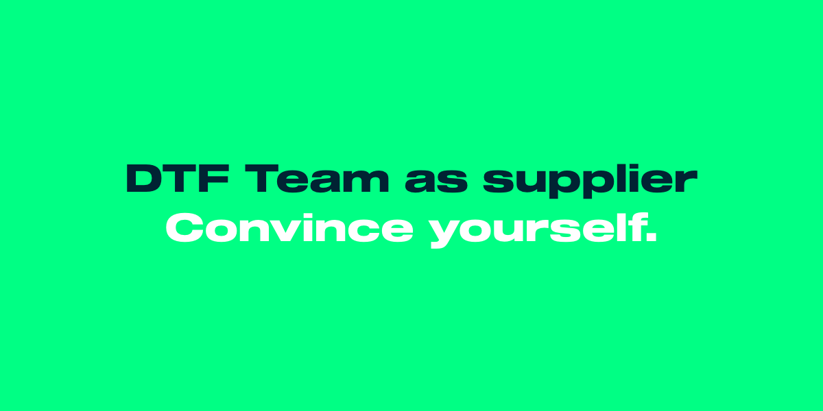 DTF Supplier
